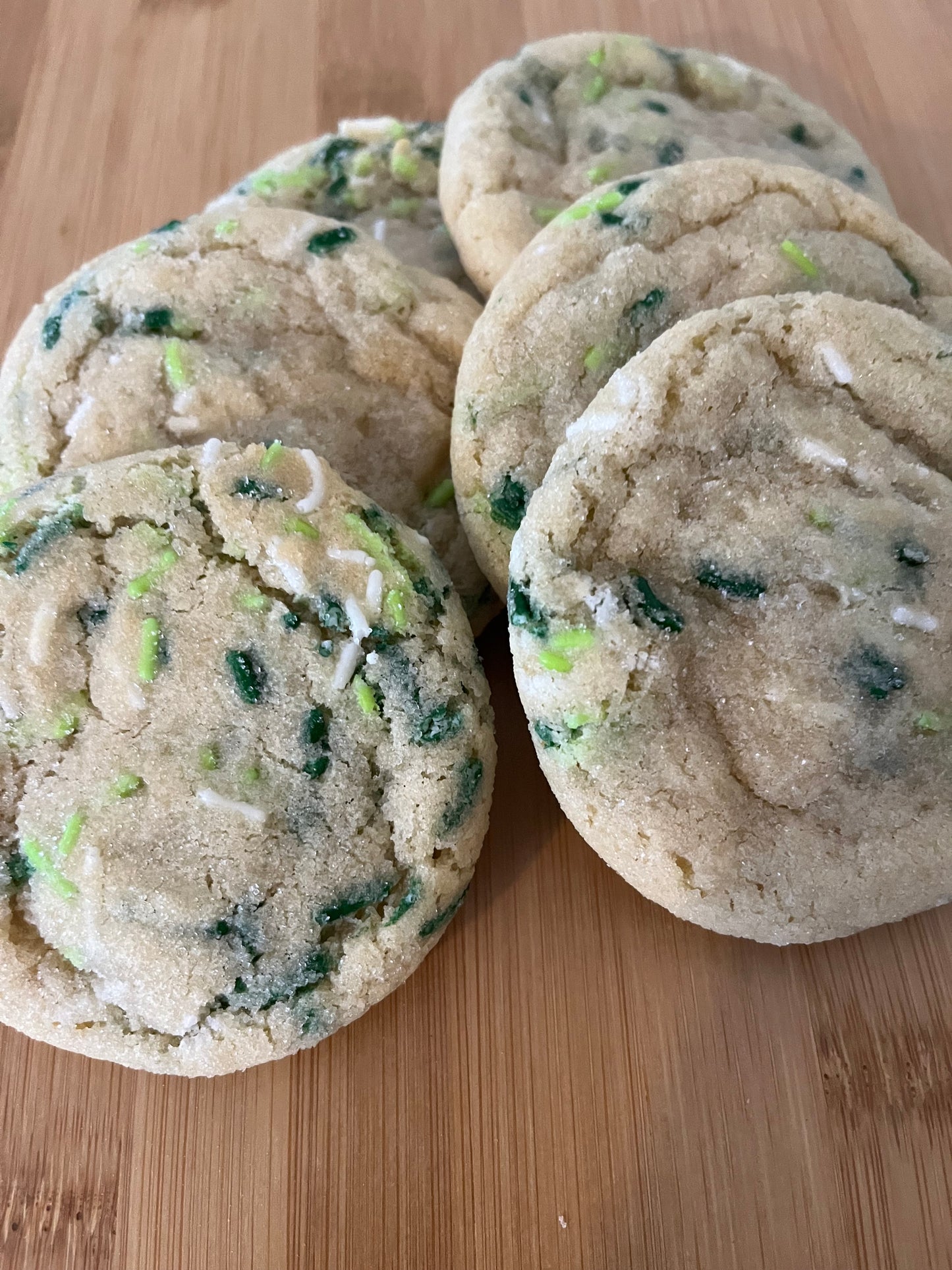 Sugar Cookies with Sprinkles Half Doz or Full Dozen