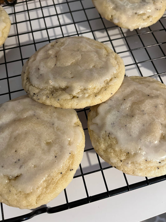 Lemon Poppyseed Glazed Half Doz or Full Dozen