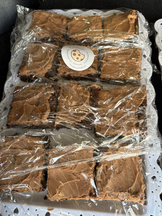 Frosted Fudge Brownies