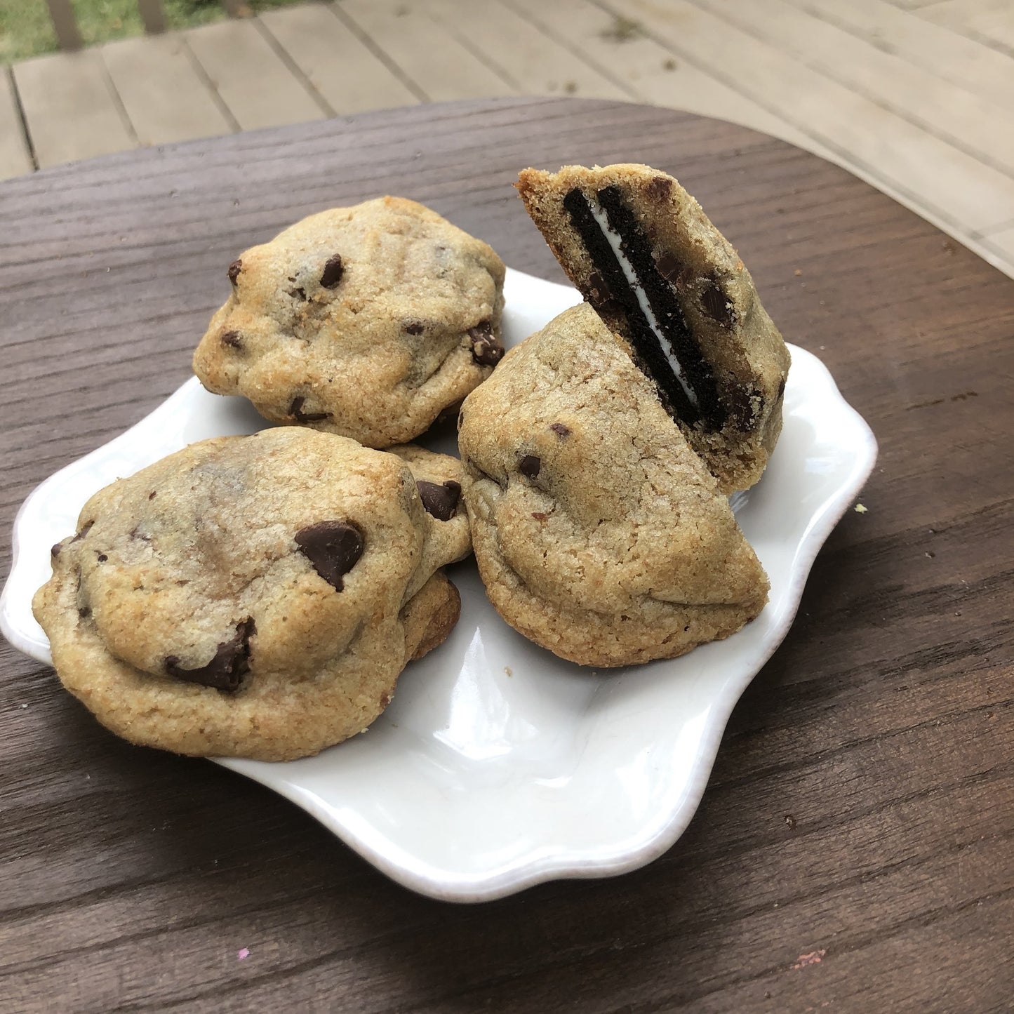 Stuffed Chocolate Chip Half Doz or Full Dozen