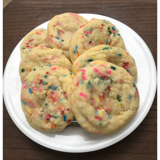 Sugar Cookies with Sprinkles Half Doz or Full Dozen