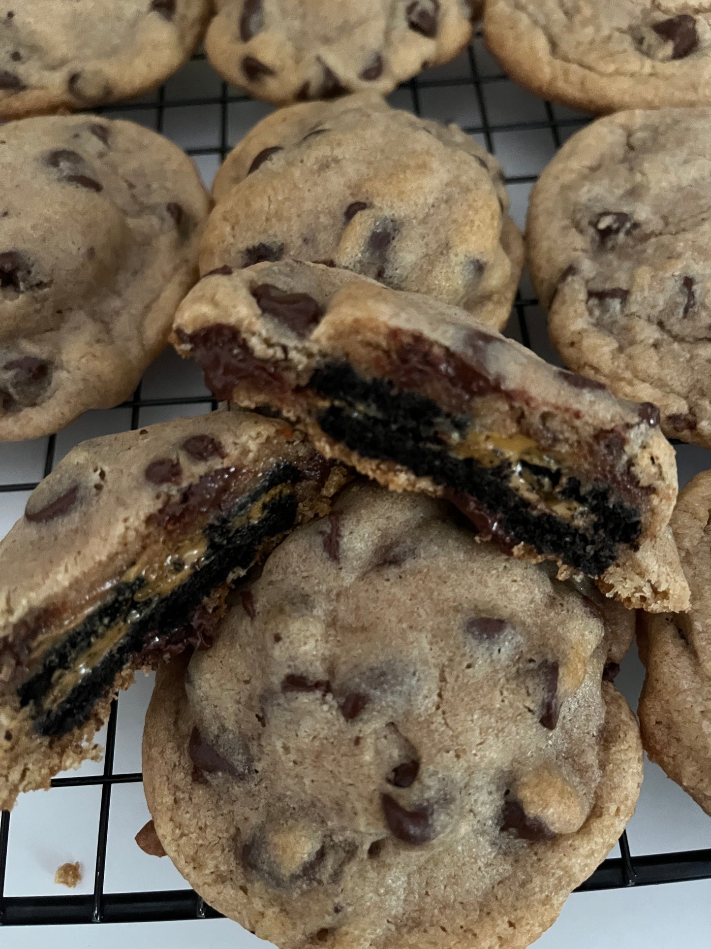 Stuffed Chocolate Chip Half Doz or Full Dozen