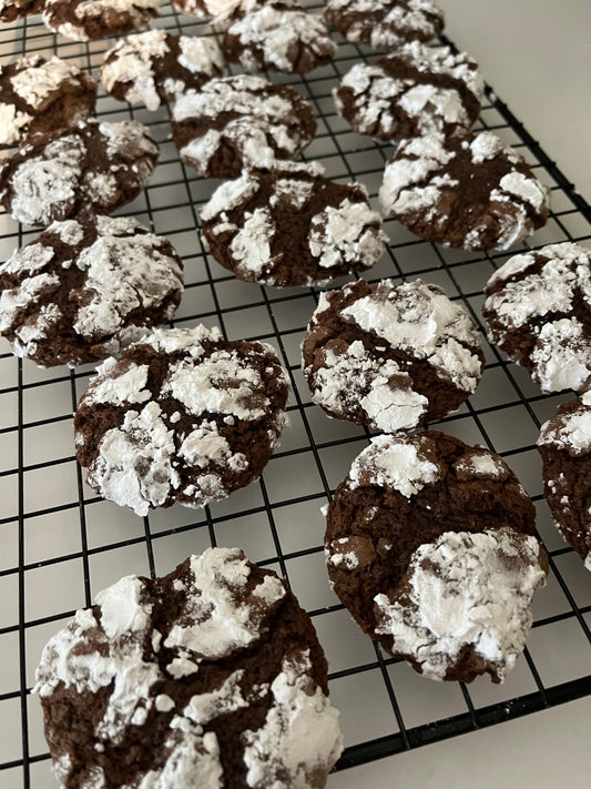 Snowy Chocolate Chews Half Doz or Full Dozen